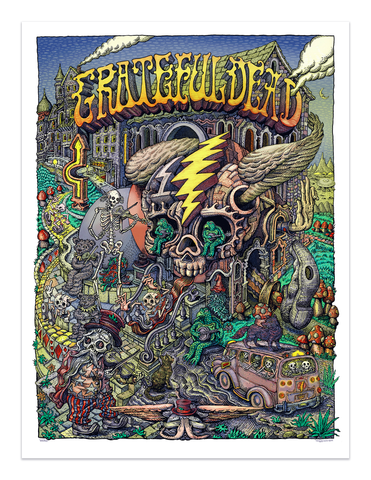 Grateful Dead - Metallic Ink Variant - AP