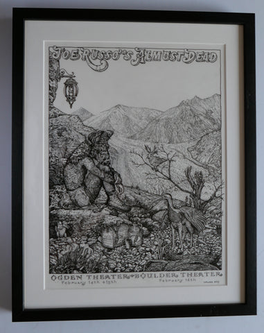 Joe Russo Colorado ~ Framed OG